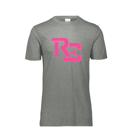 [FTSCUBGY-YS-LOGO1] Decker Youth Tri-Blend T-Shirt - Short Sleeve (Youth S, Gray, Logo 1)