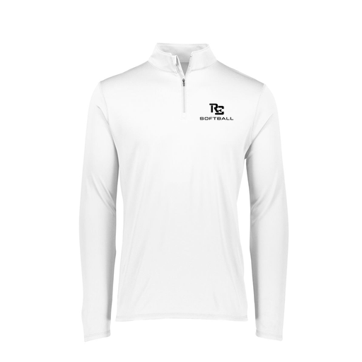 [FTLQFLWH-FAXS-LOGO3] Decker Women's Flex-Lite 1/4 Zip Shirt (Female Adult XS, White, Logo 3)