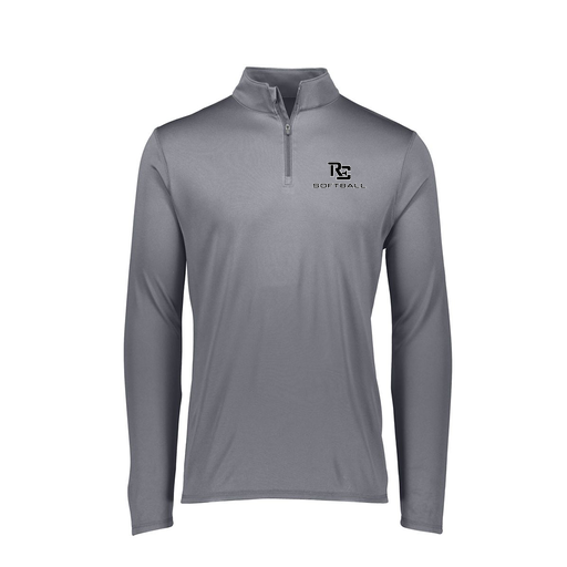 [FTLQFLGY-FAXS-LOGO3] Decker Women's Flex-Lite 1/4 Zip Shirt (Female Adult XS, Gray, Logo 3)