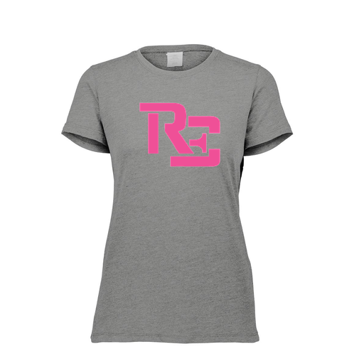 [FTSCUBGY-FAXS-LOGO1] Decker Women's Tri-Blend T-Shirt - Short Sleeve (Female Adult XS, Gray, Logo 1)