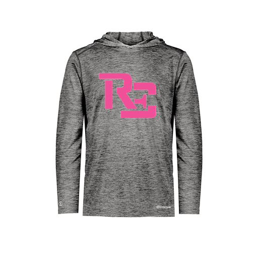 [FOLHCGBK-AS-LOGO1] Decker Men's Charge Hoodie (Adult S, Black, Logo 1)