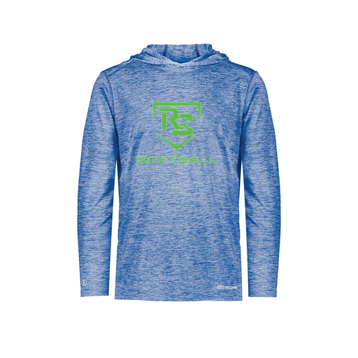 [FOLHCGRY-AS-LOGO2] Decker Men's Charge Hoodie (Adult S, Royal, Logo 2)